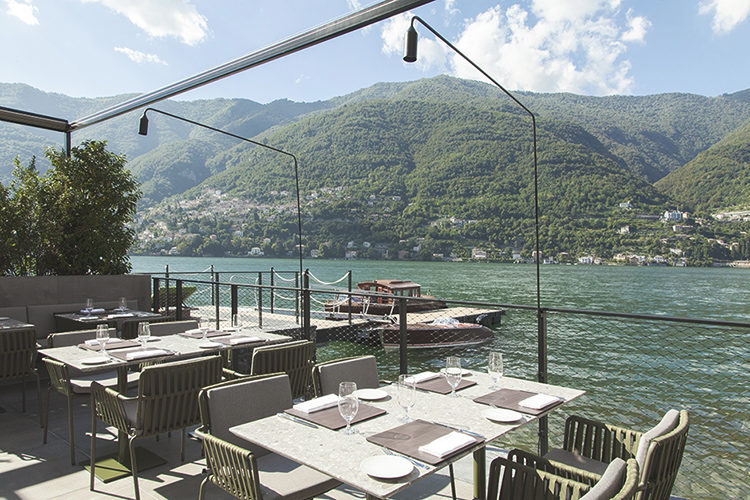Overlooking Lake Como
