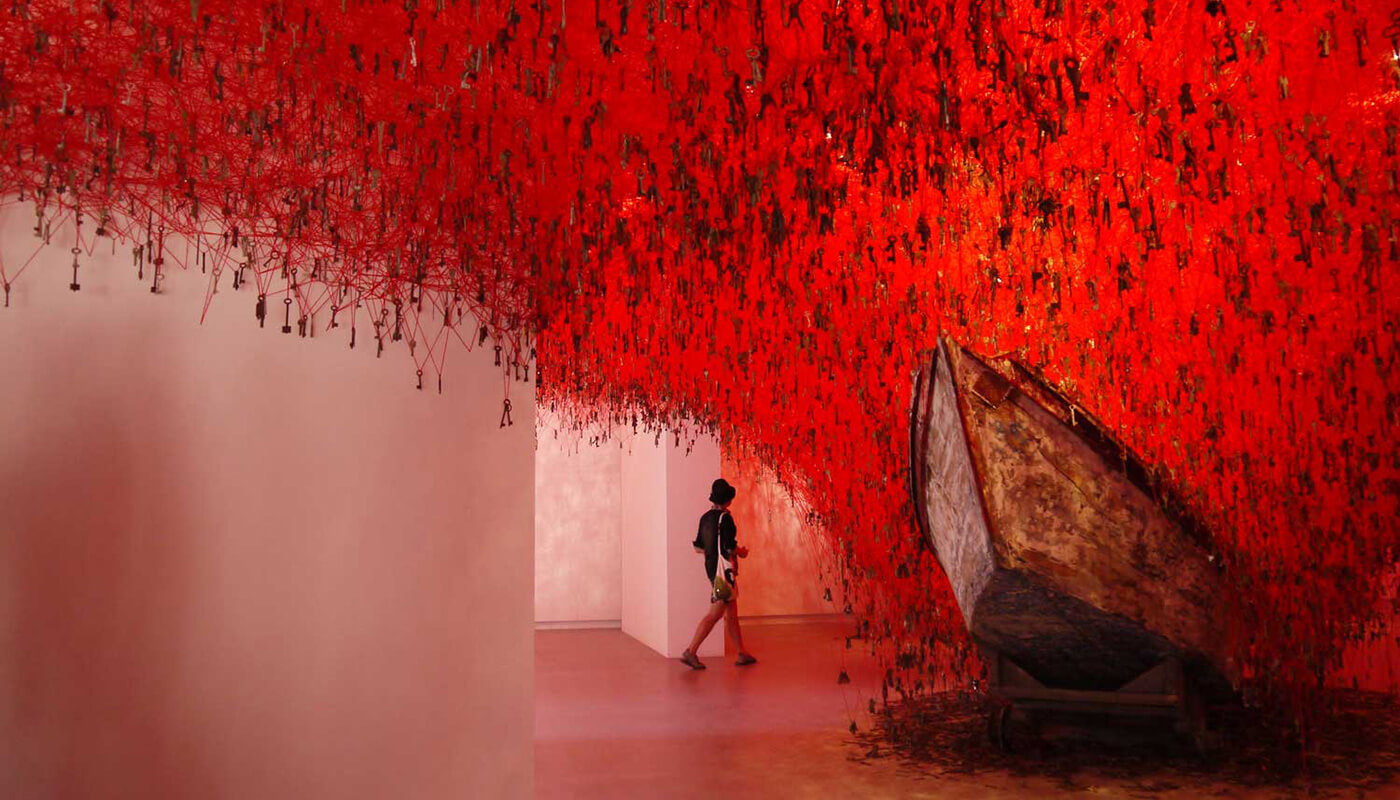 A year of travel for contemporary art